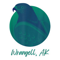 Wrangell Ak Osprey Sea Green Raptor Ocean Bird T Shirt V-neck Tee | Artistshot