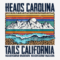 Vintage Heads Carolina Tail California Summer Beach Paradise T Shirt Classic T-shirt | Artistshot