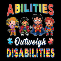 Autism Awareness Boy Abilities Outweigh Disabilities Teacher T Shirt Long Sleeve Shirts | Artistshot