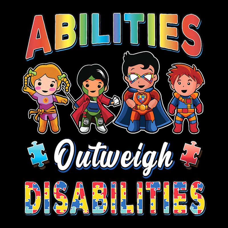 Autism Awareness Boy Abilities Outweigh Disabilities Teacher T Shirt Long Sleeve Shirts by longduong89 | Artistshot