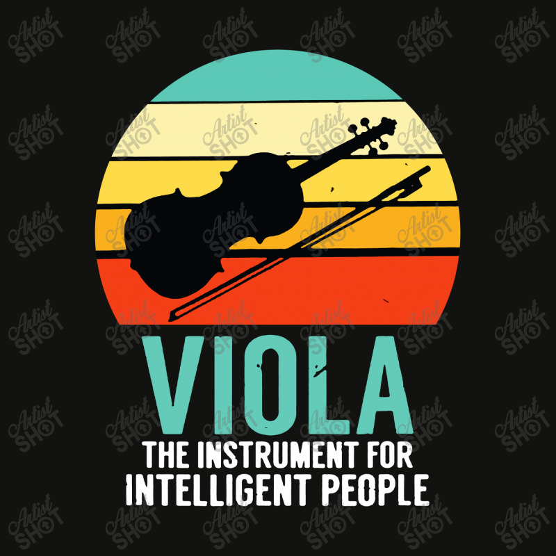 Viola The Instrument For Intelligent People Music Scorecard Crop Tee by noadlex1212 | Artistshot