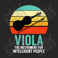 Viola The Instrument For Intelligent People Music Ladies Fitted T-shirt | Artistshot