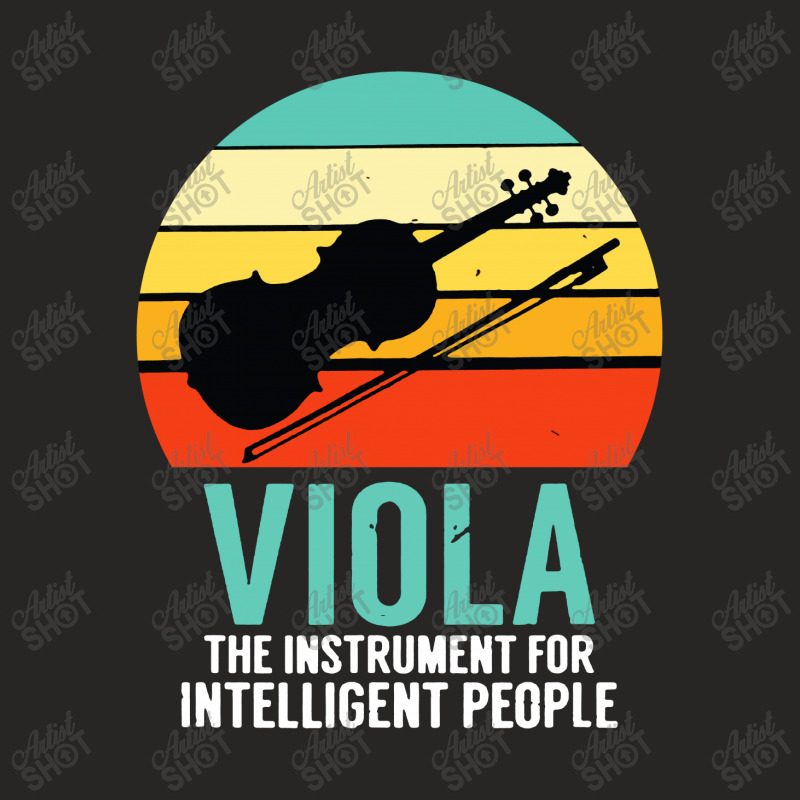 Viola The Instrument For Intelligent People Music Ladies Fitted T-Shirt by noadlex1212 | Artistshot