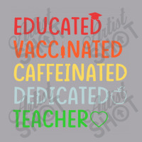 Educated Vaccinated Caffeinated Dedicated Youth 3/4 Sleeve | Artistshot