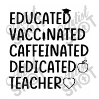 Educated Vaccinated Caffeinated Dedicated Youth Sweatshirt | Artistshot