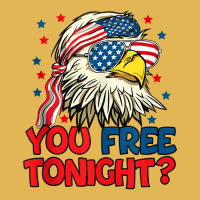 You Free Tonight Bald Eagle Mullet American Flag 4th Of July Tank Top Vintage Hoodie And Short Set | Artistshot