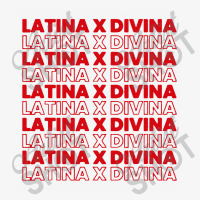 Latin Divine Printed T-shirt Ladies Fitted T-shirt | Artistshot