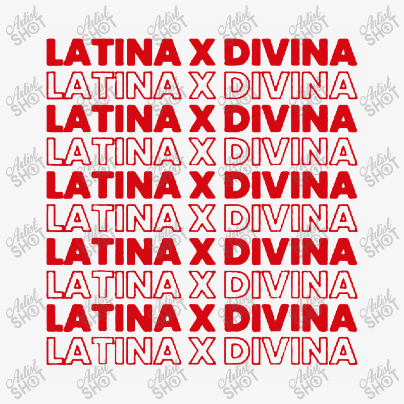 Latin Divine Printed T-shirt Ladies Fitted T-Shirt by patric9909 | Artistshot