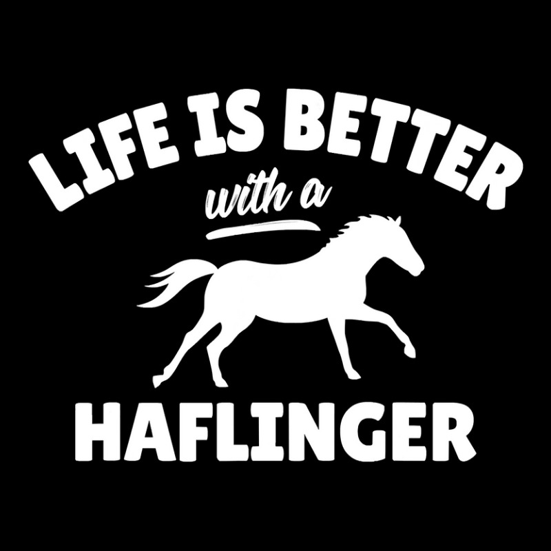 Haflinger Rider T Shirt Equestrian Horse Riding Gift Zipper Hoodie | Artistshot