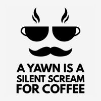 Silent Scream For Coffee Youth 3/4 Sleeve | Artistshot