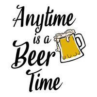 Anytime Is A Beer Time Maternity Scoop Neck T-shirt | Artistshot