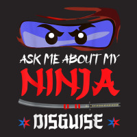 Ask Me About My Ninja Disguise, Ninja Eyes Brick For Kids T Shirt Vintage Cap | Artistshot