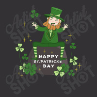 Patricks Day Character Happy Vintage Hoodie And Short Set | Artistshot