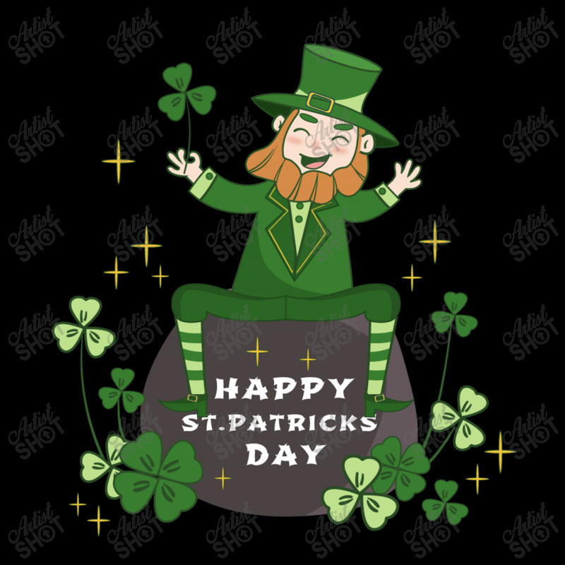 Patricks Day Character Happy Fleece Short | Artistshot