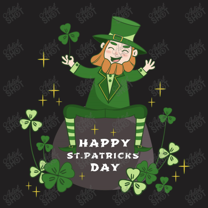 Patricks Day Character Happy T-shirt | Artistshot