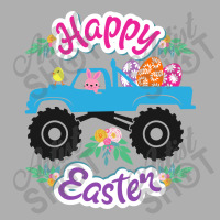 Truck Bunny Egg Happy Easter Day Ladies Fitted T-shirt | Artistshot