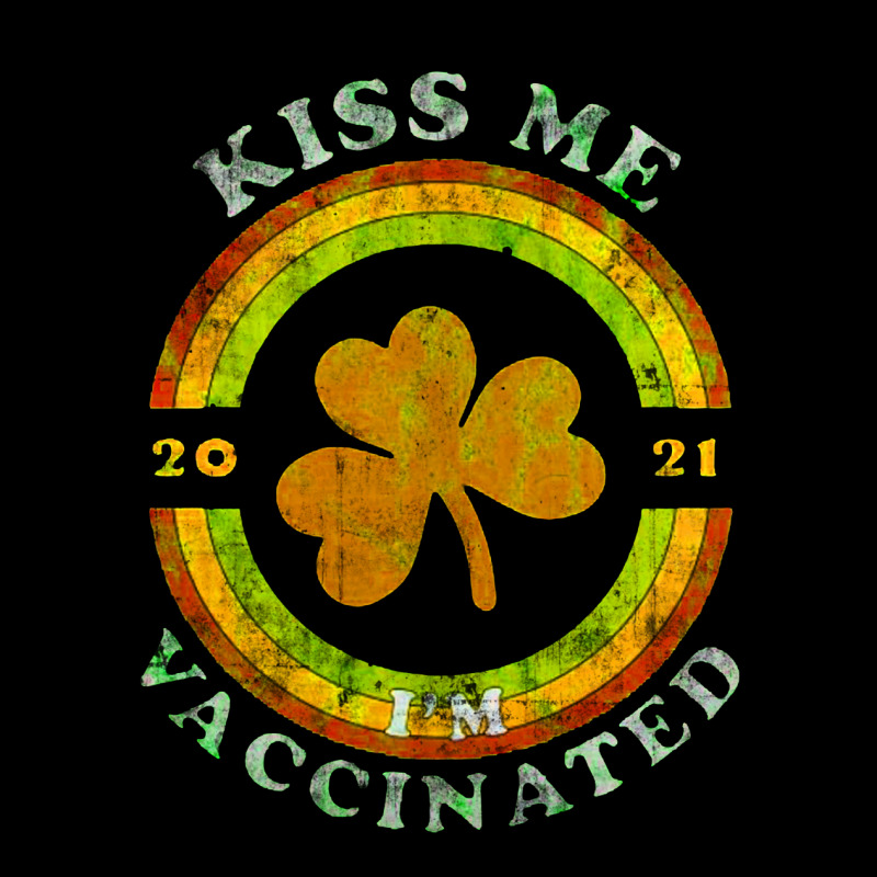 Kiss Me I Am Now Vaccinated Funny St Patrick's Day 2021 Men's 3/4 Sleeve Pajama Set by MostWanted | Artistshot