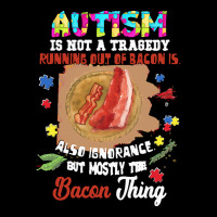 Autism Day 2021 Gift T  Shirt Autism Is Not Tragedy Running Out Of Bac V-neck Tee | Artistshot