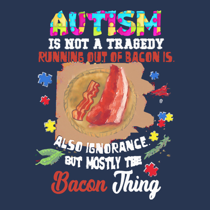 Autism Day 2021 Gift T  Shirt Autism Is Not Tragedy Running Out Of Bac Men Denim Jacket by abelwisoky990 | Artistshot