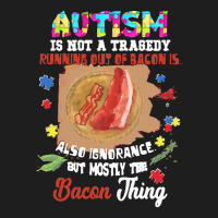 Autism Day 2021 Gift T  Shirt Autism Is Not Tragedy Running Out Of Bac Classic T-shirt | Artistshot