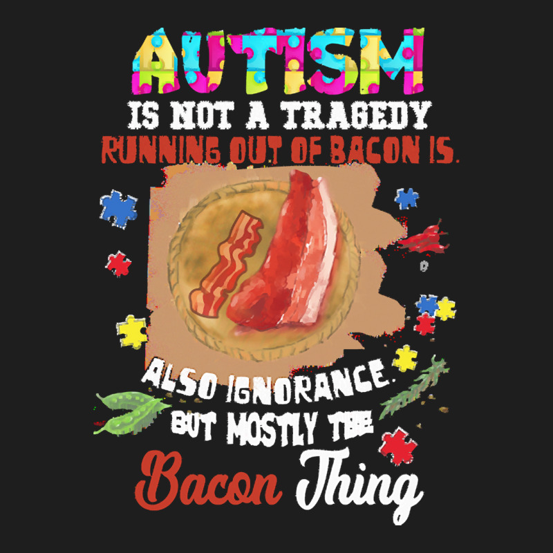 Autism Day 2021 Gift T  Shirt Autism Is Not Tragedy Running Out Of Bac Classic T-shirt by abelwisoky990 | Artistshot