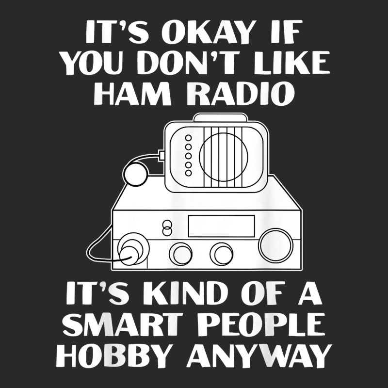 Smart People Hobby Funny Ham Radio Amateur Radio Enthusiast T Shirt Printed hat by lorebrend | Artistshot