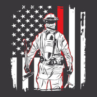 Firefighter Fireman American Flag Firefighter Fire Station Patriotic F Ladies Curvy T-shirt | Artistshot