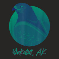 Yakutat Ak Osprey Sea Green Raptor Ocean Bird T Shirt Ladies Fitted T-shirt | Artistshot