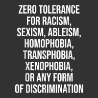 Zero Tolerance For Racism Sexism Ableism Homophobia T Shirt Baby Bodysuit | Artistshot