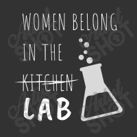 Women Belong In The Lab Female Scientist Quote Baby Bodysuit | Artistshot