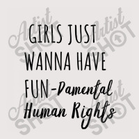 Girls Just Wanna Have Fun Damental Human Rights Pocket T-shirt | Artistshot