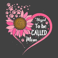 Blessed To Be Called Mom Happy Mothers T  Shirt Sunflower Heart Blesse Vintage T-shirt | Artistshot