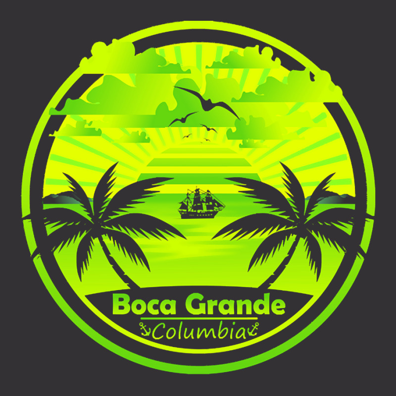 Boca Grande T  Shirt Boca Grande Beach Colombia, Palm Trees Sunset Sum Vintage Hoodie by halvorsonlibby58 | Artistshot