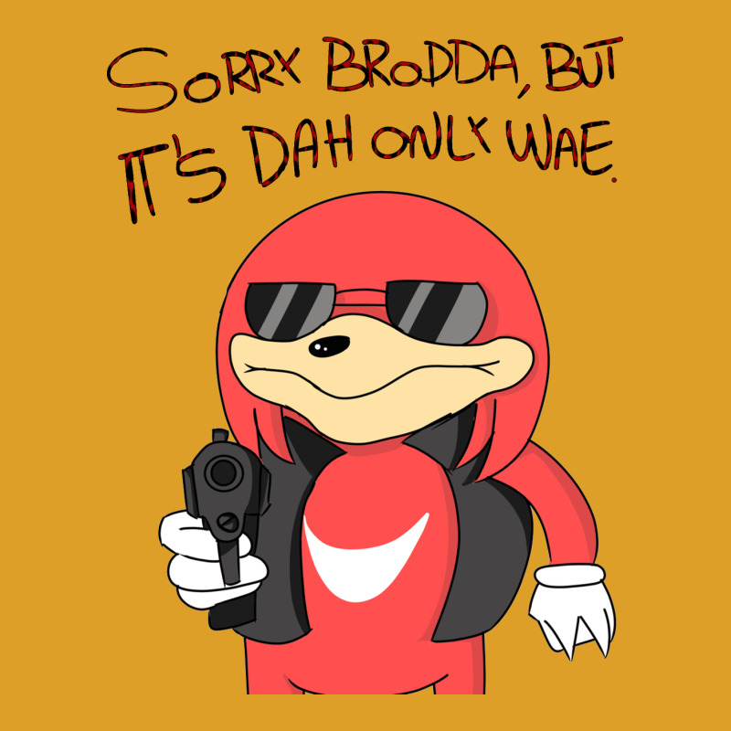 Custom Ugandan Knuckles T-shirt By Mdk Art - Artistshot