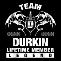 Team Durkin Lifetime Member Gifts T Shirt Adjustable Cap | Artistshot