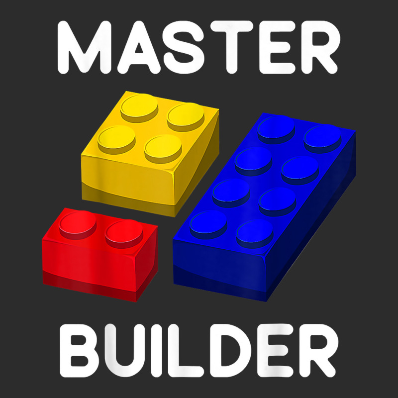 Master Builder Cute Block Building Toys Brick Builders T Shirt Exclusive T-shirt by lorebrend | Artistshot