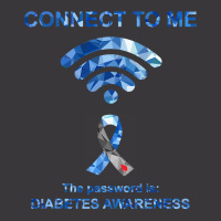 Diabetes Diabetic Connect To Me The Password Is Blue Ribbon 161 Diseas Ladies Curvy T-shirt | Artistshot