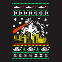 Godzilla Ugly Christmas Waist Apron | Artistshot