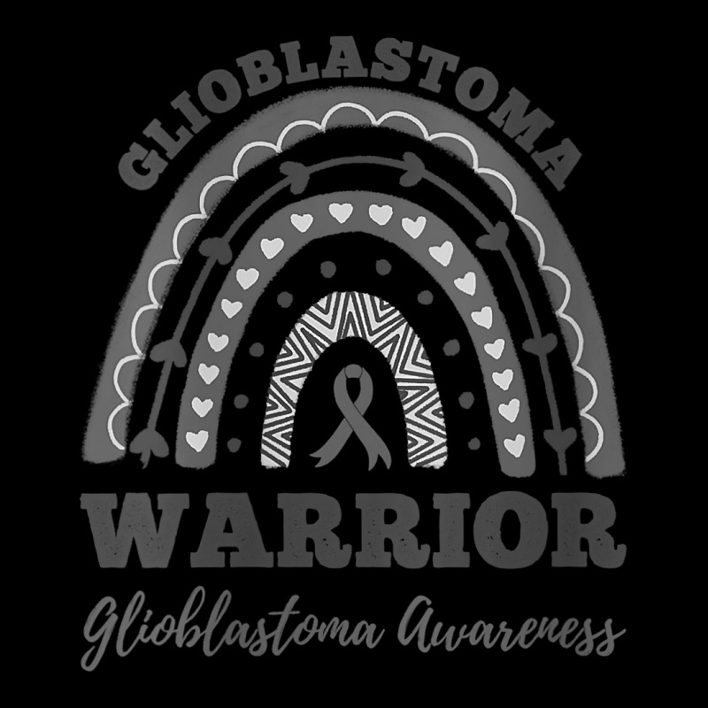 Womens Glioblastoma Warrior Glioblastoma Awareness Rainbow V Neck T Sh Kids Cap | Artistshot