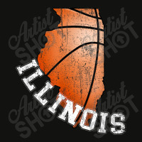 Illinois Is The Fight Illini State. Illinois Il Basketball Scorecard Crop Tee | Artistshot