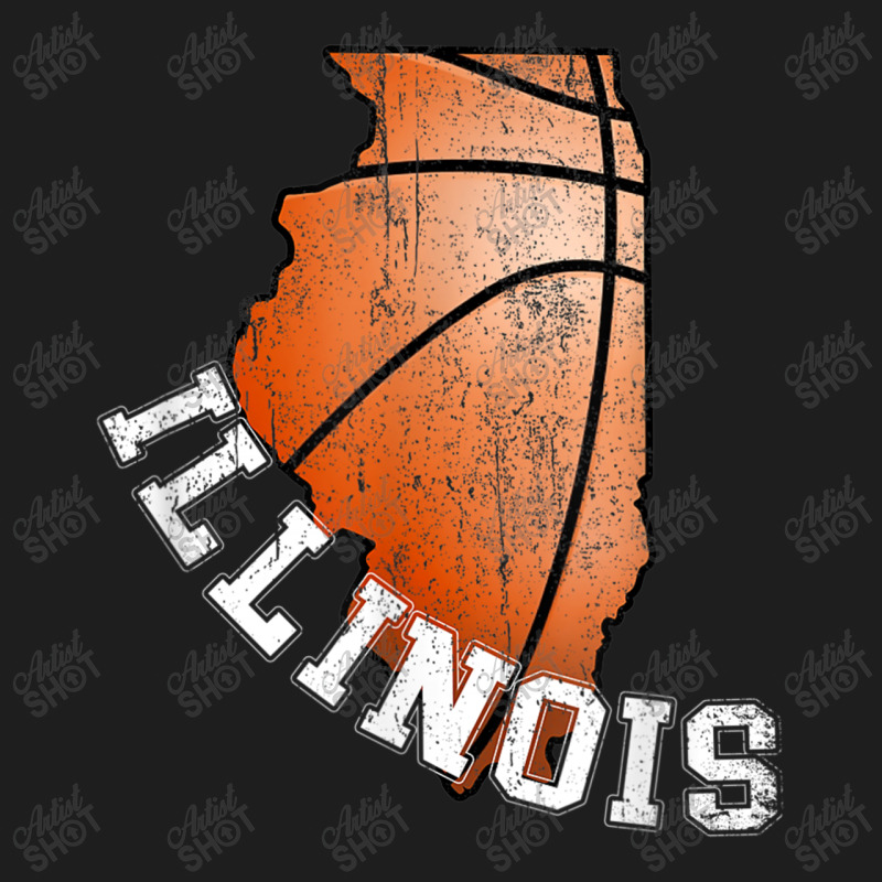 Illinois Is The Fight Illini State. Illinois Il Basketball Classic T-shirt by new121 | Artistshot