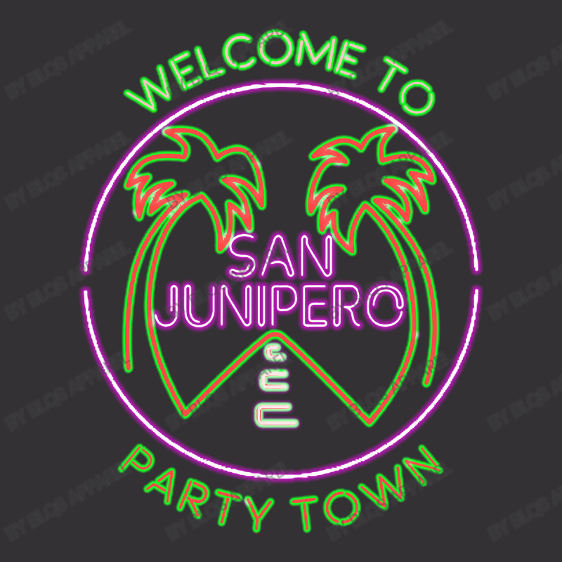 Welcome To San Junipero Vintage Hoodie by BLQS Apparel | Artistshot