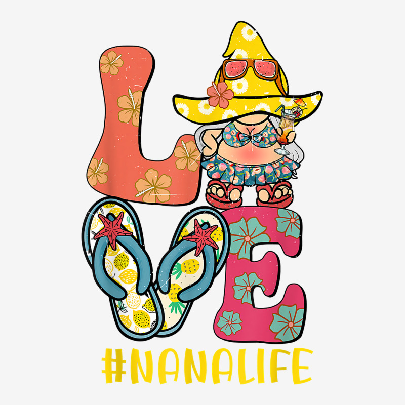 Love Nana Life Flip Flops Hippie Pineapple Summer Hawaii T Shirt Camper Cup | Artistshot