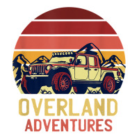 Overland Adventures Retro Vintage Sunset 4x4 Car Off Road T Shirt Baby Tee | Artistshot