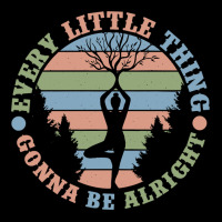 Yoga Fitness Zenevery Little Thing Gonna Be Alright Spiritual And Mind Pocket T-shirt | Artistshot