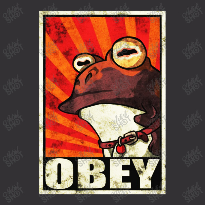 Obey The Hypnotoad Vintage Short | Artistshot