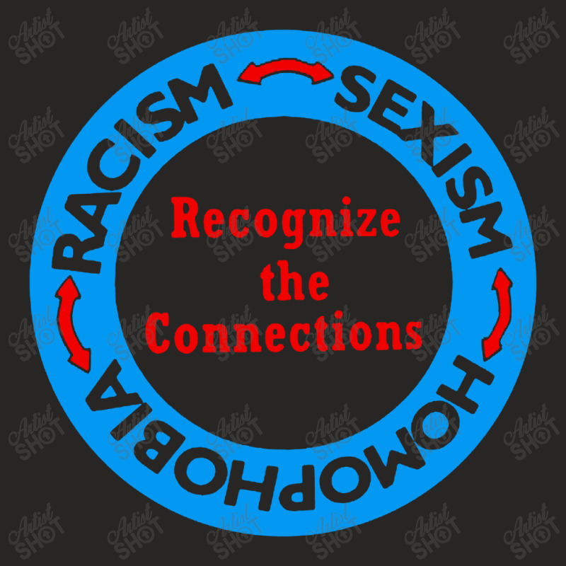 Racism   Sexism   Homophobia Ladies Fitted T-Shirt by Camaro | Artistshot