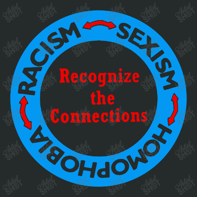 Racism   Sexism   Homophobia Women's Triblend Scoop T-shirt by Camaro | Artistshot