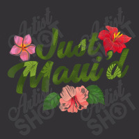 Just Maui'd Destination Wedding Maui Hawaii Honeymoon Vintage Hoodie | Artistshot