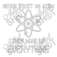 Never Trust An Atom V-neck Tee | Artistshot